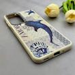 قاب گوشی Galaxy A17 سامسونگ لدر کیس سیلیکونی فانتزی لنز سیلور طرح دلفین کیوت کد 157059