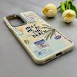 قاب گوشی Galaxy A17 سامسونگ لدر کیس سیلیکونی فانتزی لنز سیلور طرح ساحل کیوت کد 157061