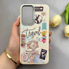 قاب گوشی Galaxy A17 سامسونگ لدر کیس سیلیکونی فانتزی لنز سیلور طرح سفر کیوت کد 157067