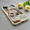 قاب گوشی Galaxy A37 سامسونگ لدر کیس سیلیکونی فانتزی لنز سیلور طرح استارباکس کیوت کد 157078
