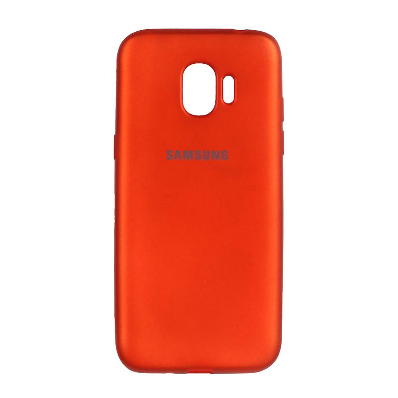 قاب گوشی Galaxy J2 Pro سامسونگ طرح سیلیکونی ژله ای TPU قرمز یاقوتی کد 99098