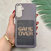 قاب گوشی Galaxy A05S سامسونگ فانتزی اسپرت HARD لنز سیلور طرح GAME OVER کد 156492