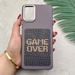 قاب گوشی Galaxy A06 سامسونگ فانتزی اسپرت HARD لنز سیلور طرح GAME OVER کد 156502