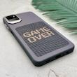 قاب گوشی Galaxy A06 سامسونگ فانتزی اسپرت HARD لنز سیلور طرح GAME OVER کد 156502