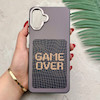 قاب گوشی Galaxy A07 سامسونگ فانتزی اسپرت HARD لنز سیلور طرح GAME OVER کد 156507