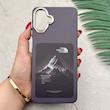 قاب گوشی Galaxy A07 سامسونگ فانتزی اسپرت HARD لنز سیلور طرح The North Face کد 156512