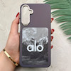 قاب گوشی Galaxy A16 سامسونگ فانتزی اسپرت HARD لنز سیلور طرح alo کد 156515