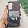 قاب گوشی Galaxy A16 سامسونگ فانتزی اسپرت HARD لنز سیلور طرح alo کد 156515