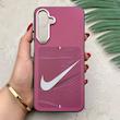 قاب گوشی Galaxy A16 سامسونگ فانتزی اسپرت HARD لنز سیلور طرح NIKE کد 156519