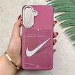 قاب گوشی Galaxy A17 سامسونگ فانتزی اسپرت HARD لنز سیلور طرح NIKE کد 156532