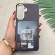 قاب گوشی Galaxy A36 سامسونگ فانتزی اسپرت HARD لنز سیلور طرح CHICAGO کد 156537