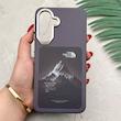 قاب گوشی Galaxy A36 سامسونگ فانتزی اسپرت HARD لنز سیلور طرح The North Face کد 156543
