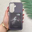 قاب گوشی Galaxy A37 سامسونگ فانتزی اسپرت HARD لنز سیلور طرح The North Face کد 156544