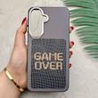 قاب گوشی Galaxy A37 سامسونگ فانتزی اسپرت HARD لنز سیلور طرح GAME OVER کد 156545