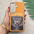 قاب گوشی Galaxy A37 سامسونگ فانتزی اسپرت HARD لنز سیلور طرح HOLLYWOOD کد 156546