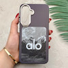قاب گوشی Galaxy A37 سامسونگ فانتزی اسپرت HARD لنز سیلور طرح alo کد 156547