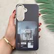 قاب گوشی Galaxy A37 سامسونگ فانتزی اسپرت HARD لنز سیلور طرح CHICAGO کد 156548