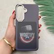 قاب گوشی Galaxy A37 سامسونگ فانتزی اسپرت HARD لنز سیلور طرح WORTHY کد 156549