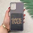 قاب گوشی Galaxy A51 سامسونگ فانتزی اسپرت HARD لنز سیلور طرح GAME OVER کد 156561