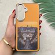 قاب گوشی Galaxy A57 سامسونگ فانتزی اسپرت HARD لنز سیلور طرح HOLLYWOOD کد 156574