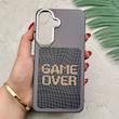 قاب گوشی Galaxy A57 سامسونگ فانتزی اسپرت HARD لنز سیلور طرح GAME OVER کد 156577