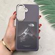 قاب گوشی Galaxy A57 سامسونگ فانتزی اسپرت HARD لنز سیلور طرح The North Face کد 156581