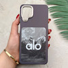قاب گوشی Galaxy A12 - M12 سامسونگ فانتزی اسپرت HARD لنز سیلور طرح alo کد 156584