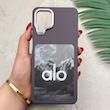 قاب گوشی Galaxy A12 - M12 سامسونگ فانتزی اسپرت HARD لنز سیلور طرح alo کد 156584