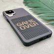 قاب گوشی Galaxy A12 - M12 سامسونگ فانتزی اسپرت HARD لنز سیلور طرح GAME OVER کد 156587