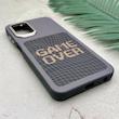 قاب گوشی Galaxy A13 4G - A04S سامسونگ فانتزی اسپرت HARD لنز سیلور طرح GAME OVER کد 156601