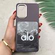 قاب گوشی Galaxy A32 4G سامسونگ فانتزی اسپرت HARD لنز سیلور طرح alo کد 156613