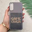 قاب گوشی Galaxy A30S - A50S - A50 سامسونگ فانتزی اسپرت HARD لنز سیلور طرح GAME OVER کد 156621