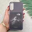 قاب گوشی Galaxy A30S - A50S - A50 سامسونگ فانتزی اسپرت HARD لنز سیلور طرح The North Face کد 156623