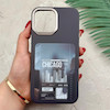 قاب گوشی iPhone 13 Pro Max آیفون فانتزی اسپرت HARD لنز سیلور طرح CHICAGO کد 156640