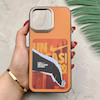 قاب گوشی iPhone 16 Pro Max آیفون فانتزی اسپرت HARD لنز سیلور طرح NIKE کد 156646