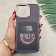 قاب گوشی iPhone 16 Pro Max آیفون فانتزی اسپرت HARD لنز سیلور طرح WORTHY کد 156651