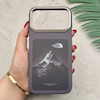 قاب گوشی iPhone 17 Pro Max آیفون فانتزی اسپرت HARD لنز سیلور طرح The North Face کد 156654