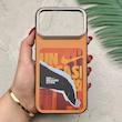 قاب گوشی iPhone 17 Pro Max آیفون فانتزی اسپرت HARD لنز سیلور طرح NIKE کد 156656