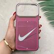قاب گوشی iPhone 17 Pro Max آیفون فانتزی اسپرت HARD لنز سیلور طرح NIKE کد 156658