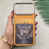 قاب گوشی iPhone 17 Pro Max آیفون فانتزی اسپرت HARD لنز سیلور طرح HOLLYWOOD کد 156659