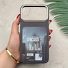 قاب گوشی iPhone 17 Pro Max آیفون فانتزی اسپرت HARD لنز سیلور طرح CHICAGO کد 156660