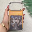 قاب گوشی iPhone 17 Pro آیفون فانتزی اسپرت HARD لنز سیلور طرح HOLLYWOOD کد 156665