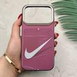 قاب گوشی iPhone 17 Pro آیفون فانتزی اسپرت HARD لنز سیلور طرح NIKE کد 156667