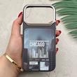 قاب گوشی iPhone 17 Pro آیفون فانتزی اسپرت HARD لنز سیلور طرح CHICAGO کد 156672