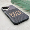 قاب گوشی iPhone 16 آیفون فانتزی اسپرت HARD لنز سیلور طرح GAME OVER کد 156675