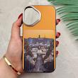 قاب گوشی iPhone 16 آیفون فانتزی اسپرت HARD لنز سیلور طرح HOLLYWOOD کد 156679