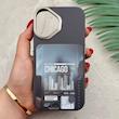 قاب گوشی iPhone 16 آیفون فانتزی اسپرت HARD لنز سیلور طرح CHICAGO کد 156680