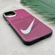 قاب گوشی iPhone 13 - 14 آیفون فانتزی اسپرت HARD لنز سیلور طرح NIKE کد 156687
