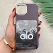 قاب گوشی iPhone 13 - 14 آیفون فانتزی اسپرت HARD لنز سیلور طرح alo کد 156688
