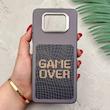 قاب گوشی Poco X3 - Poco X3 Pro شیائومی فانتزی اسپرت HARD لنز سیلور طرح GAME OVER کد 156701